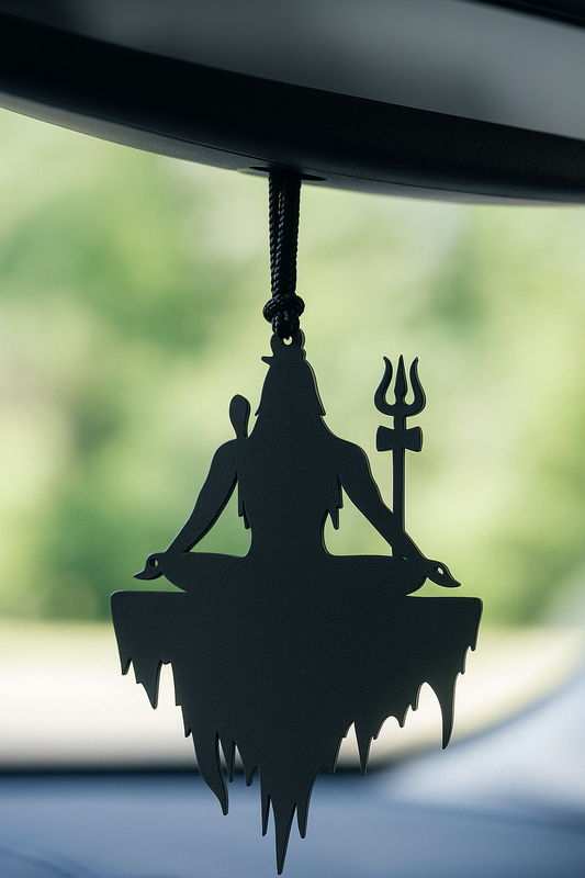 ShopTwiz Mahadev Bholenath Energy Car Hanging Decorative