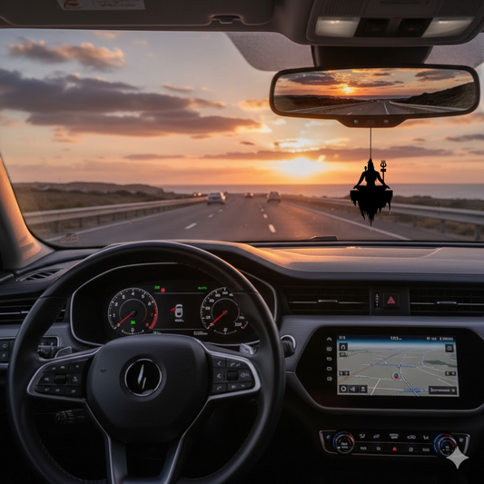 ShopTwiz Mahadev Bholenath Energy Car Hanging Decorative