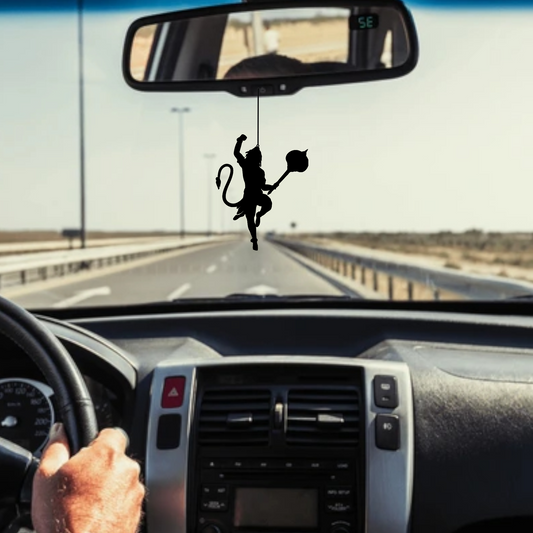 ShopTwiz Hanuman Ji Warrior Power Car Hanging Decorative