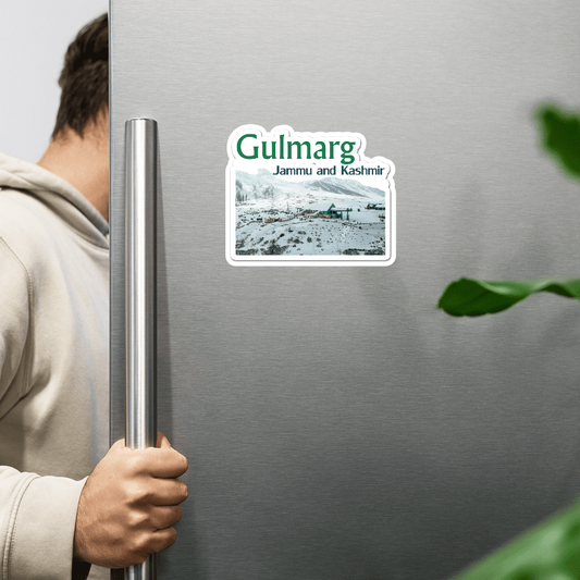 ShopTwiz Gulmarg (Jammu and Kashmir) Awesome City Lovely Door Magnets And Fridge Magnet