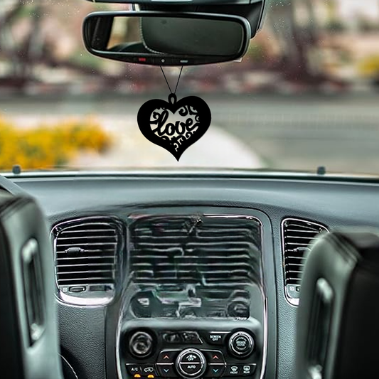 ShopTwiz Love Always Charm Car Hanging Decorative