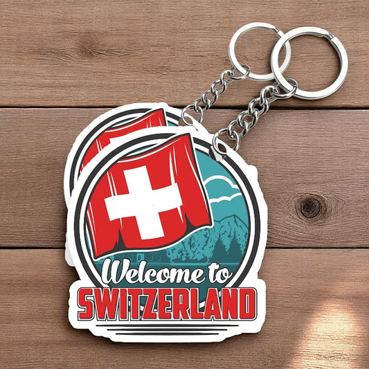 Switzerland  Key chain ( Set of 2 )