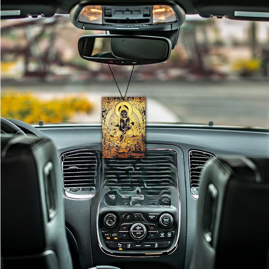 ShopTwiz Lord Hanuman Energy Tag Car Hanging Decorative