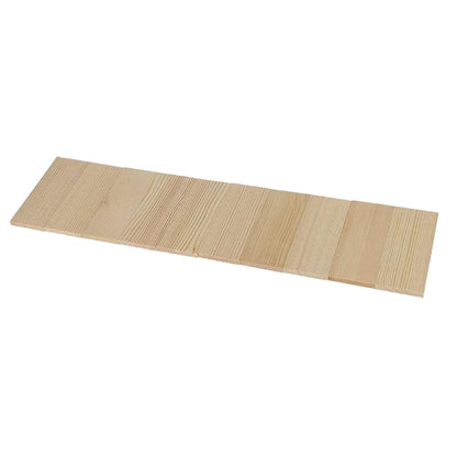 ShopTwiz wooden Pine Wood Plank 10 Pack