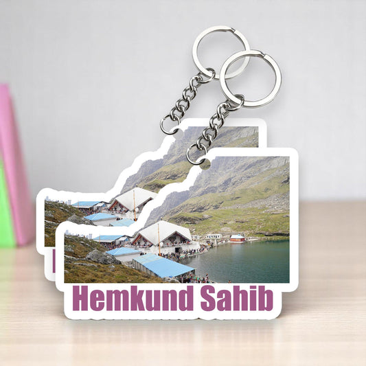Hemkund Sahib Key chain ( Set of 2 )
