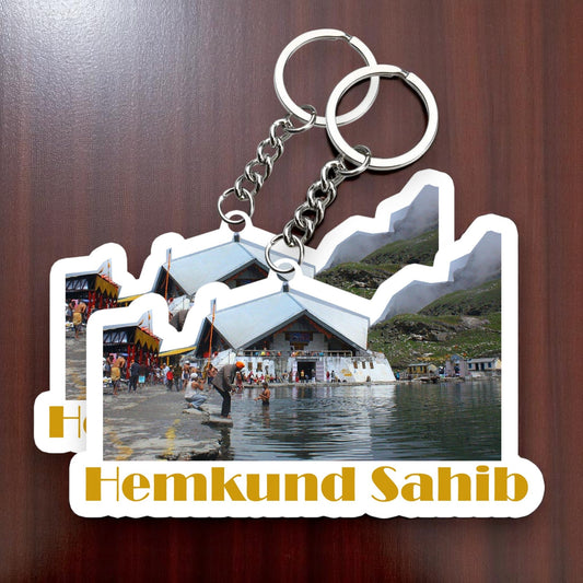 Hemkund Sahib Key chain ( Set of 2 )