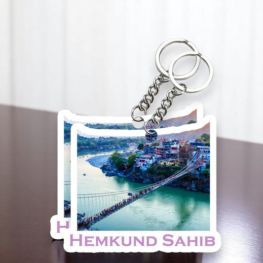 Hemkund Sahib Key chain ( Set of 2 )