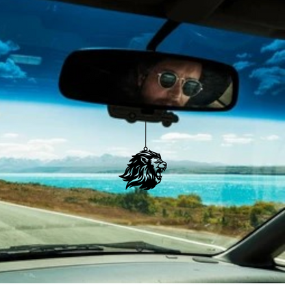 ShopTwiz Royal Lion Strength Car Hanging Decorative