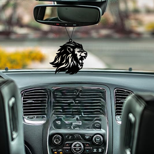 ShopTwiz Royal Lion Strength Car Hanging Decorative