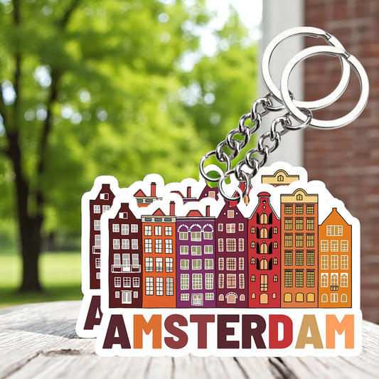 Amsterdam Best City Key chain ( Set of 2 )