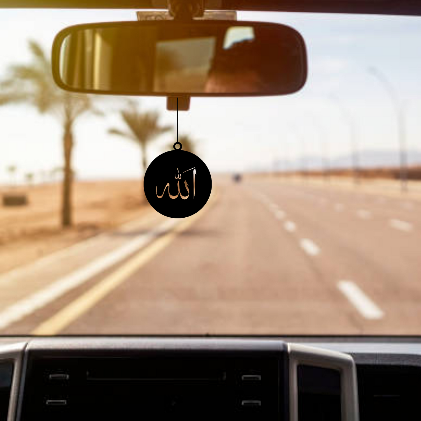 ShopTwiz Allah Ji Eternal Peace Car Hanging Decorative