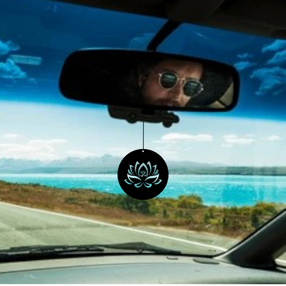 ShopTwiz Lotus Flower of Purity Car Hanging Decorative