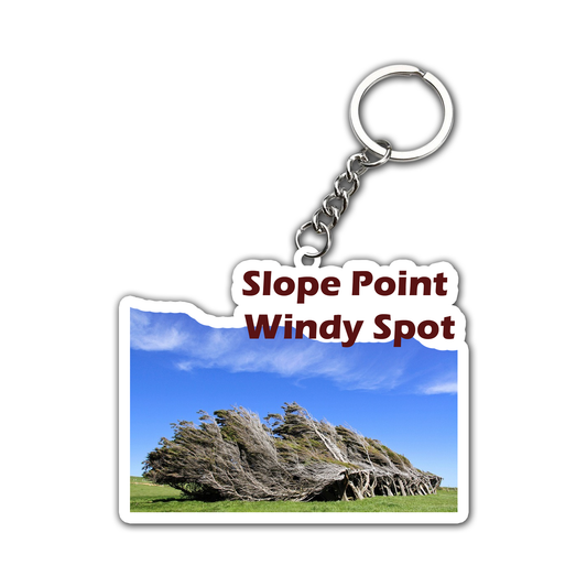 Slope Point Windy spot Key Chain (Set of 2)