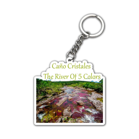 The River of Five Colors Key Chain (Set of 2)