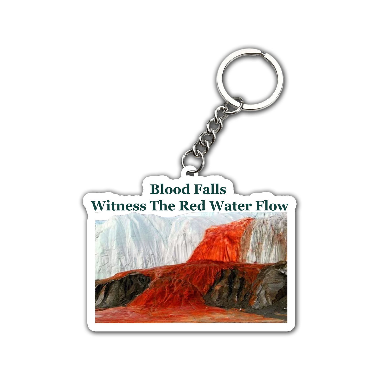 Witness The Red Water Flow  Key Chain (Set of 2)