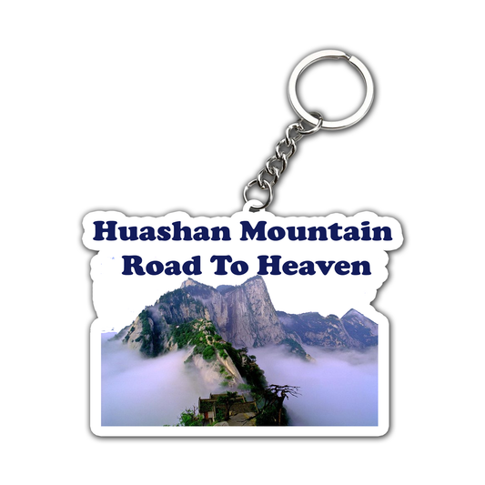 Huashan Mountain Road TO Heaven  Key Chain (Set of 2)