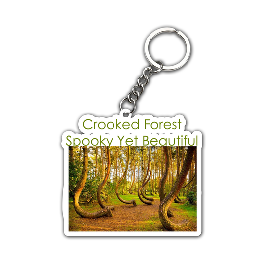 Crooked Forest  Key Chain (Set of 2)