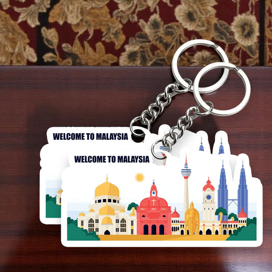Malaysia  Key chain ( Set of 2 )