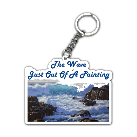 Gust Out Of A Painting  Key Chain (Set of 2)