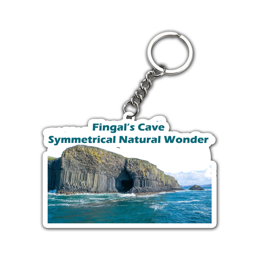 Symmetrical Natural Wonder  Key Chain (Set of 2)