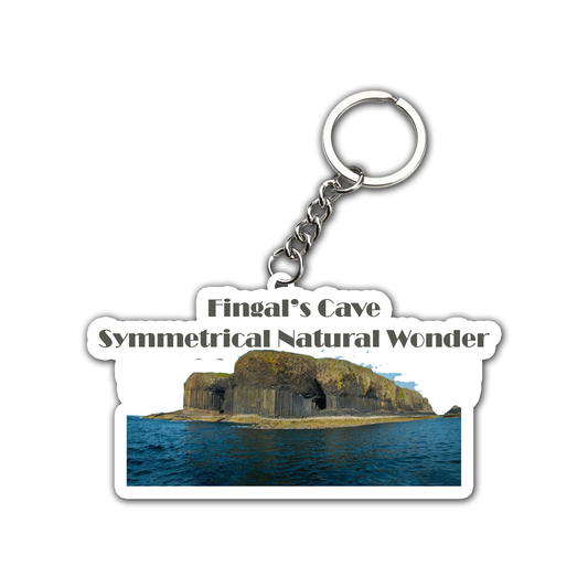 Symmetrical Natural Wonder  Key Chain (Set of 2)