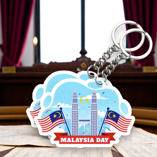 Malaysia City  Key chain ( Set of 2 )