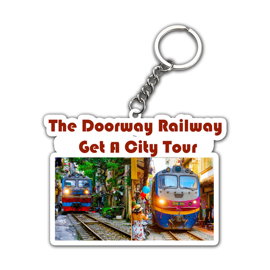 The Doorway Railway  Key Chain (Set of 2)