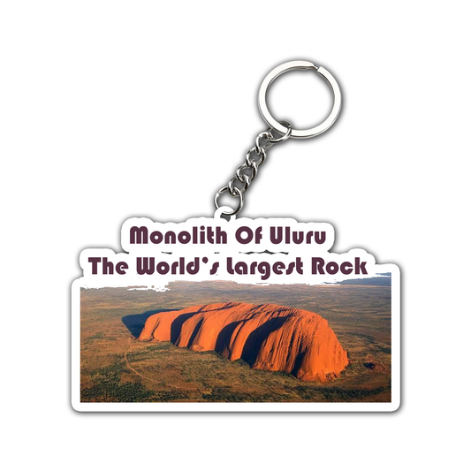 The World Largest Rock  Key Chain (Set of 2)