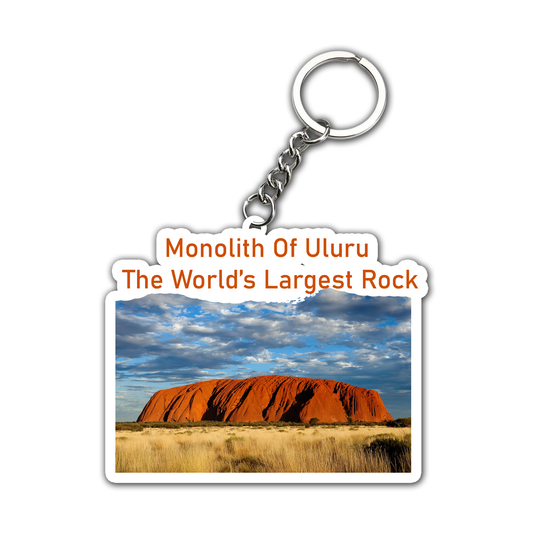 The World’s Largest Rock Key Chain (Set of 2)