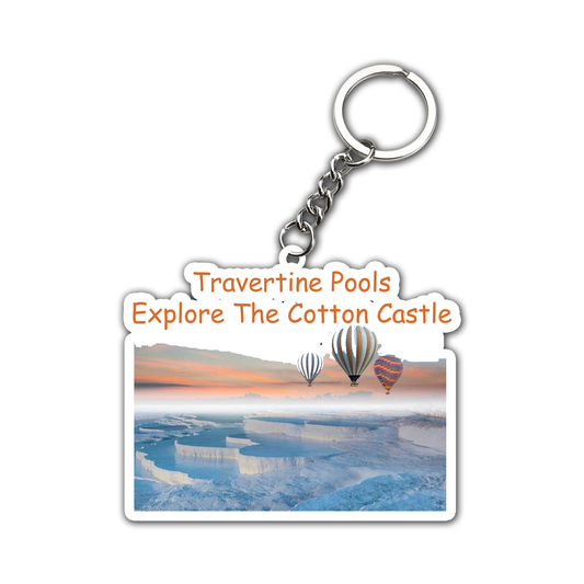 The Cotton Castle  Key Chain (Set of 2)