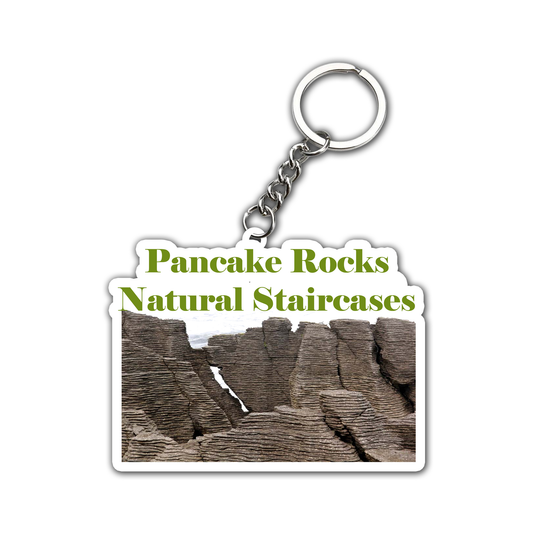 Natural staircases  Key Chain (Set of 2)