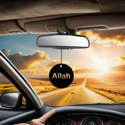 ShopTwiz Allah Ji Sacred Name Car Hanging Decorative
