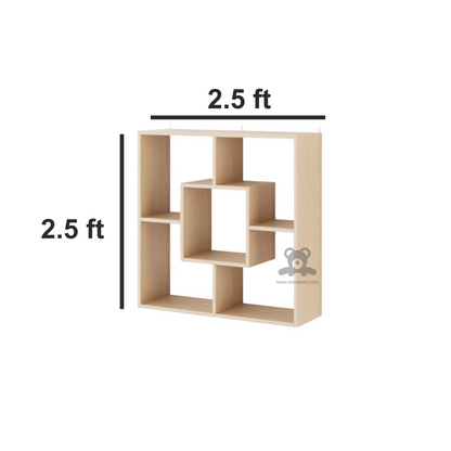 ShopTwiz Wooden Decorative 5-Box Design Stand