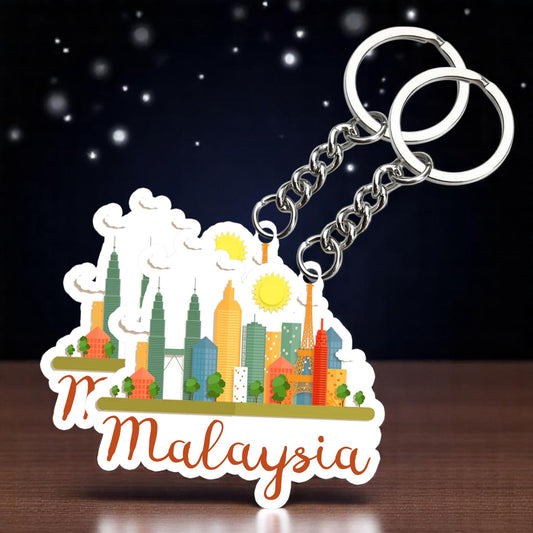 Beautiful Malaysia Key chain ( Set of 2 )