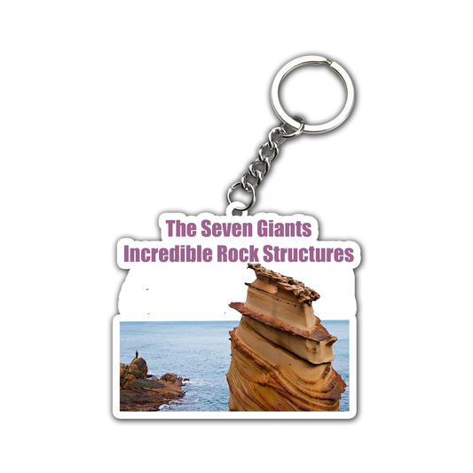 Incredible Rock Structures Key Chain (Set of 2)