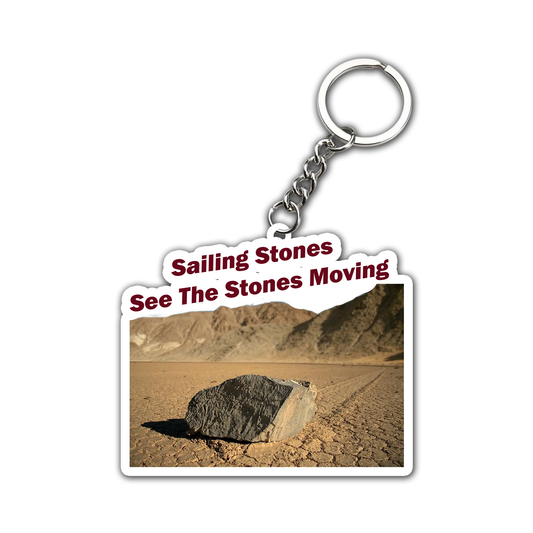 See the Stones Moving Key Chain (Set of 2)
