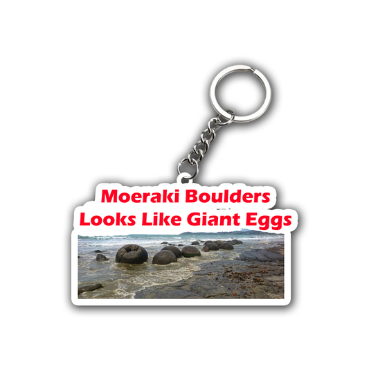 Like Giant Eggs Key Chain (Set of 2)