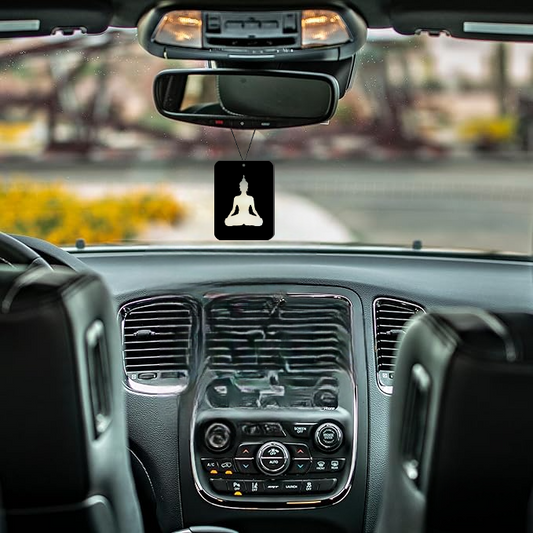 ShopTwiz Gautam Buddha Tranquility Car Hanging Decorative