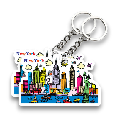 New York Key chain ( Set of 2 )
