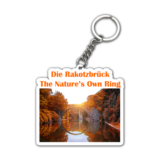 The Natural's Own ring  Key Chain (Set of 2)