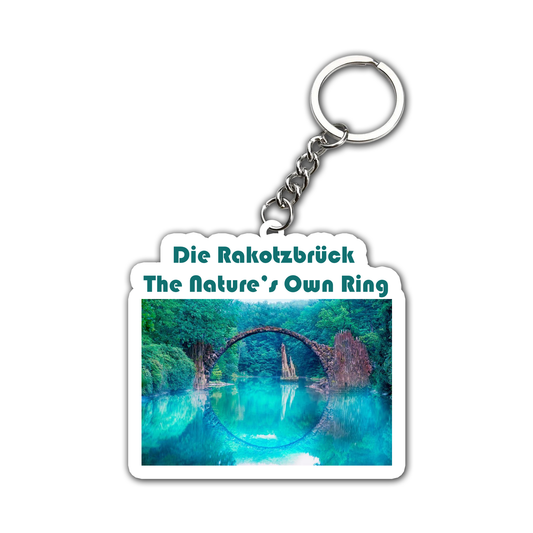 he Natural's Own Ring  Key Chain (Set of 2)