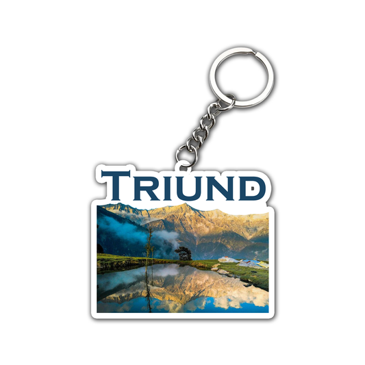 Triund Key  Key Chain (Set of 2)