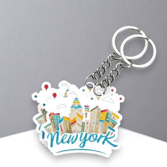 New York  Key chain ( Set of 2 )