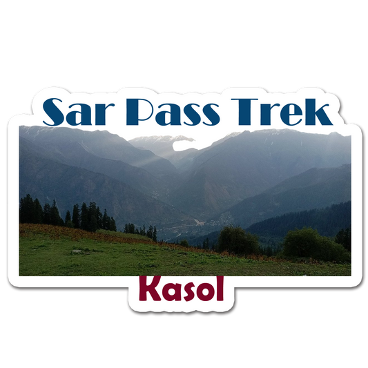 ShopTwiz Sar Pass Trek (Kasol) Awesome City Lovely Door Magnets And Fridge Magnet