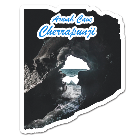 ShopTwiz Arwah Cave  (Cherrapunji) Awesome City Lovely Door Magnets And Fridge Magnet