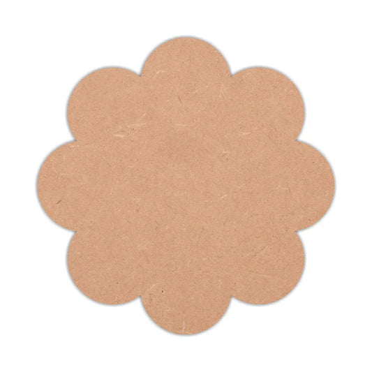 Flower shape MDF Base