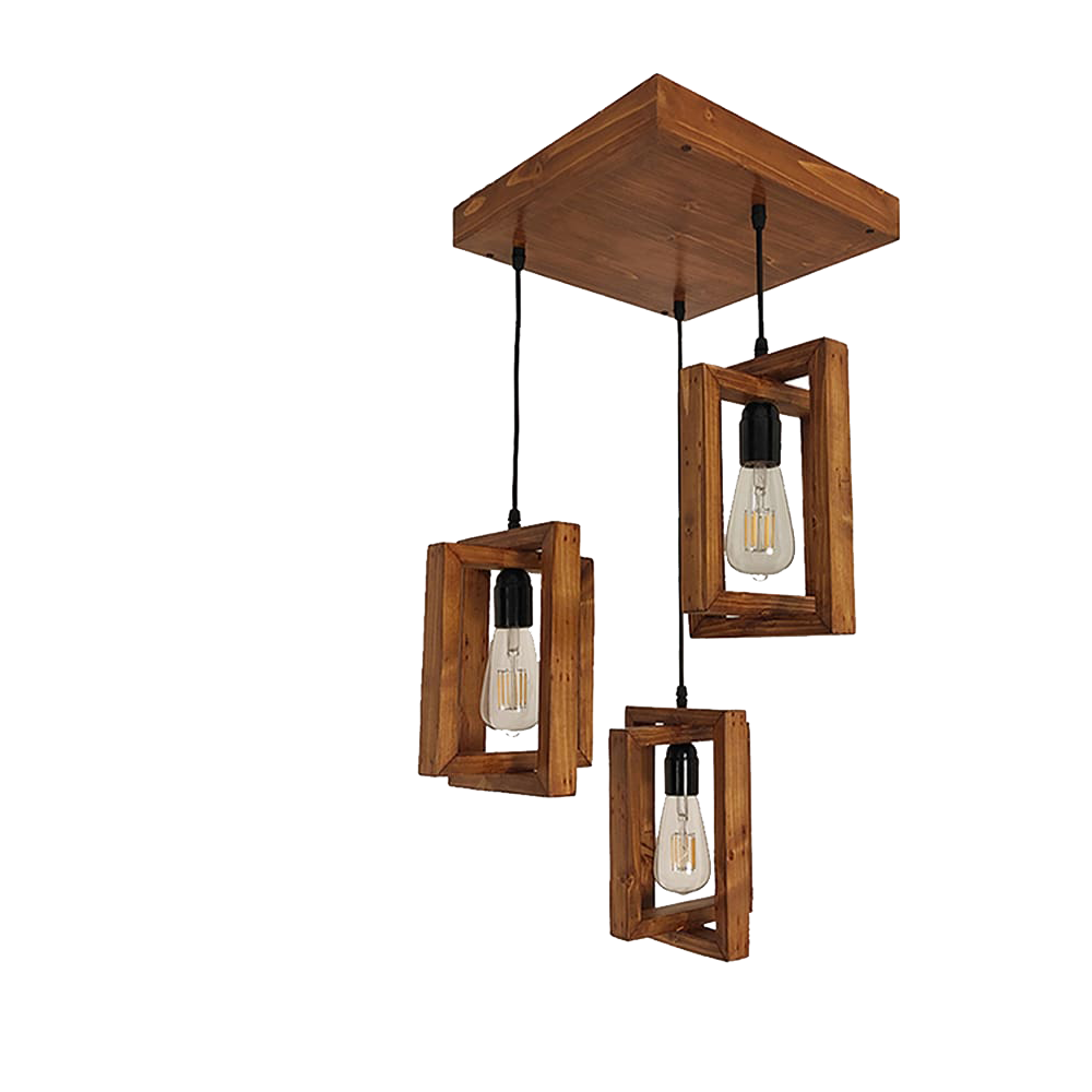 Decorative Wooden Hanging Light for Ceiling