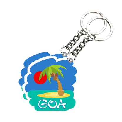 Goa  Key chain ( Set of 2 )