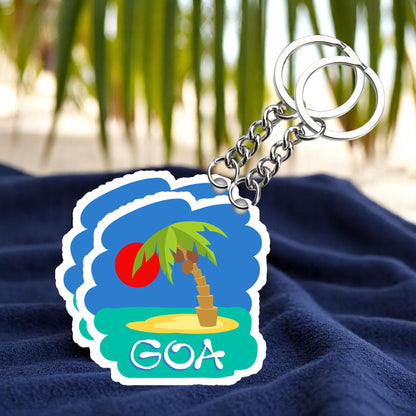 Goa  Key chain ( Set of 2 )