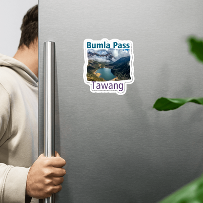 ShopTwiz Bumla Pass (Tawang ) Awesome City Lovely Door Magnets And Fridge Magnet